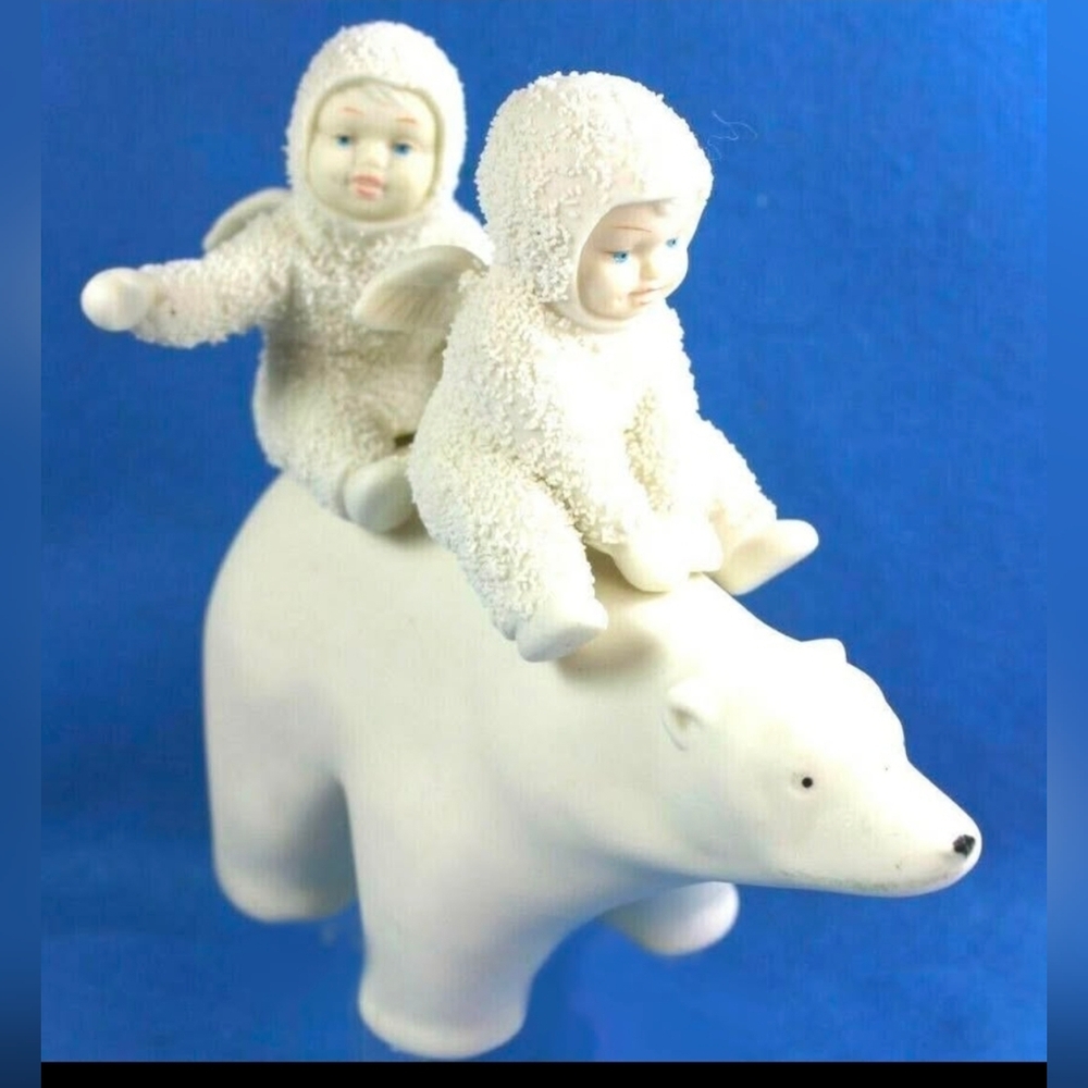 Christmas Polar Express Snowbaby Collectible Snowbabies Figurine